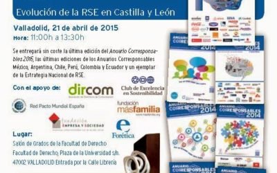 Participamos el próximo día 21 en Valladolid en la jornada «10 años de RSE»